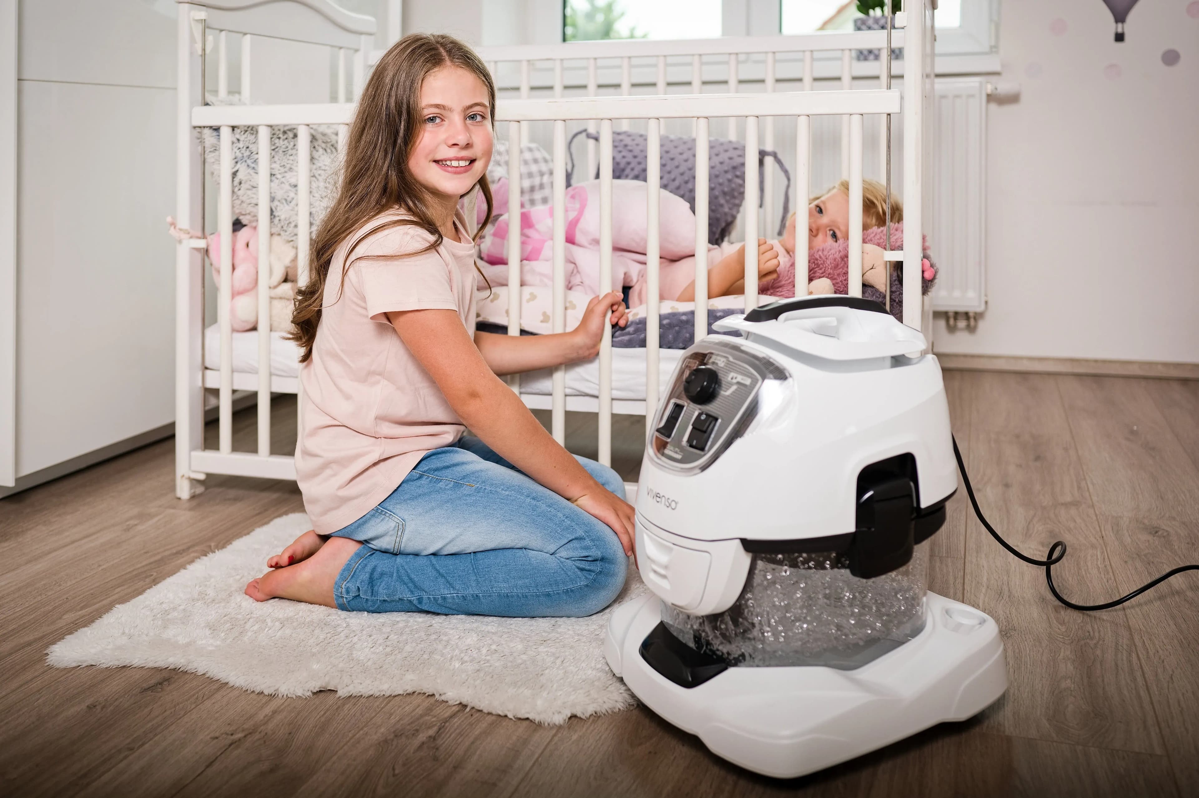 Vivenso Luftreiniger mit Wasserfilter